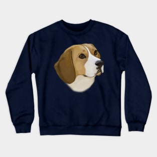 Beagle in Portrait Crewneck Sweatshirt